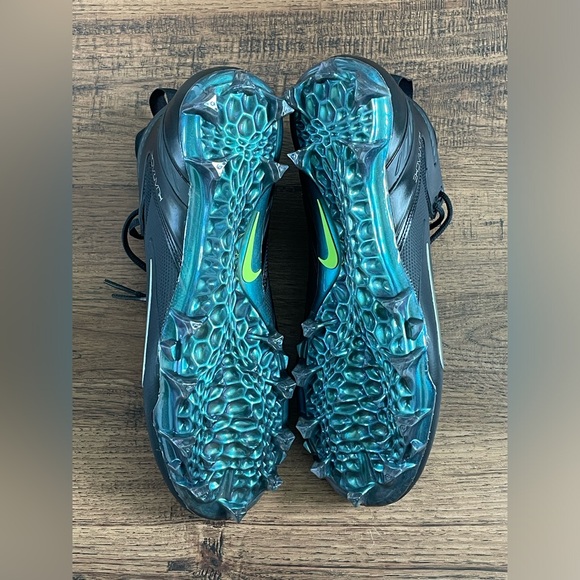 Nike Alpha Huarache 8 Elite ‘Black Silver’ (size mens 12) - Picture 6 of 6